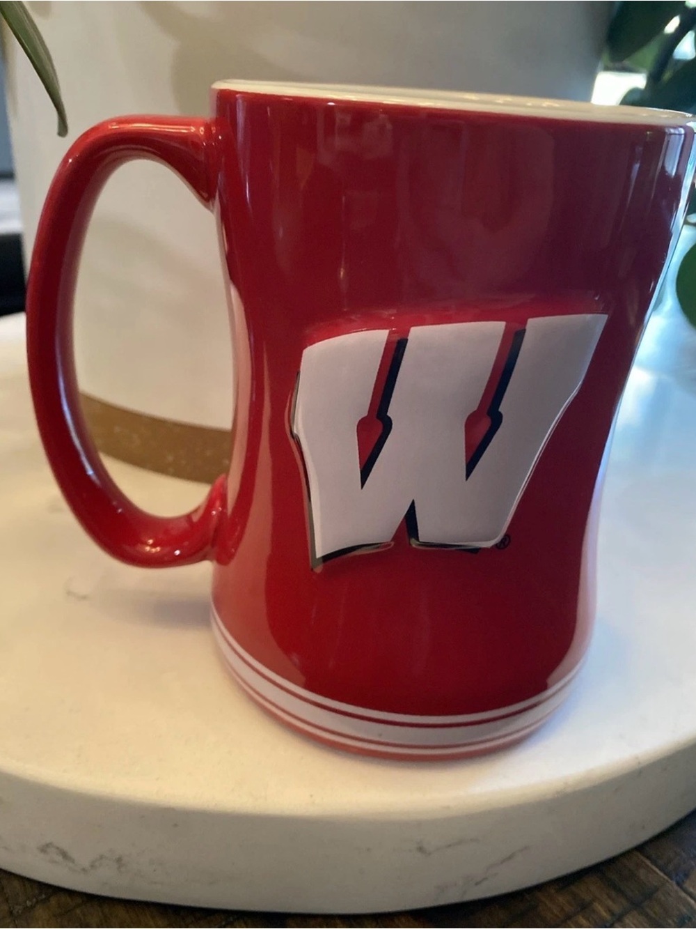 NCAA Red Wisconsin Badgers Boelter Brands 12oz Coffee Mug